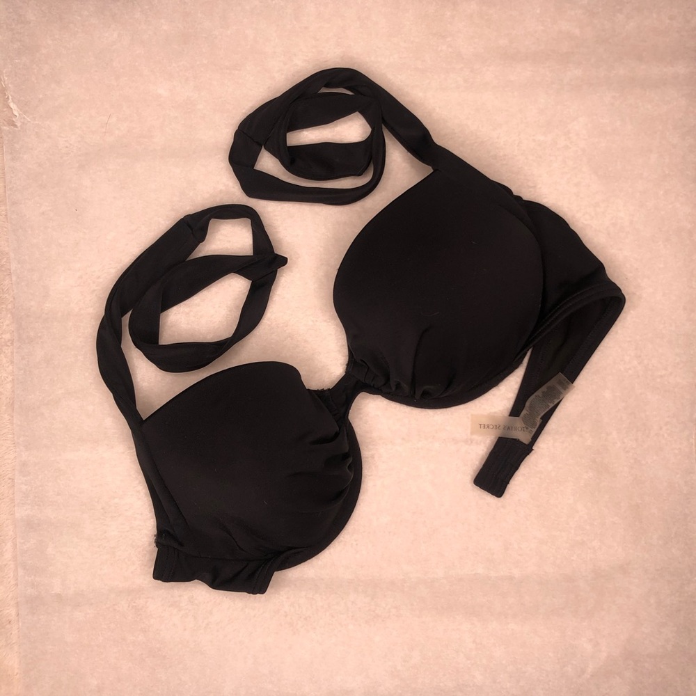 Black Victoria’s Secret Bikini Top